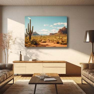 Arizona Desert Landscape Painting